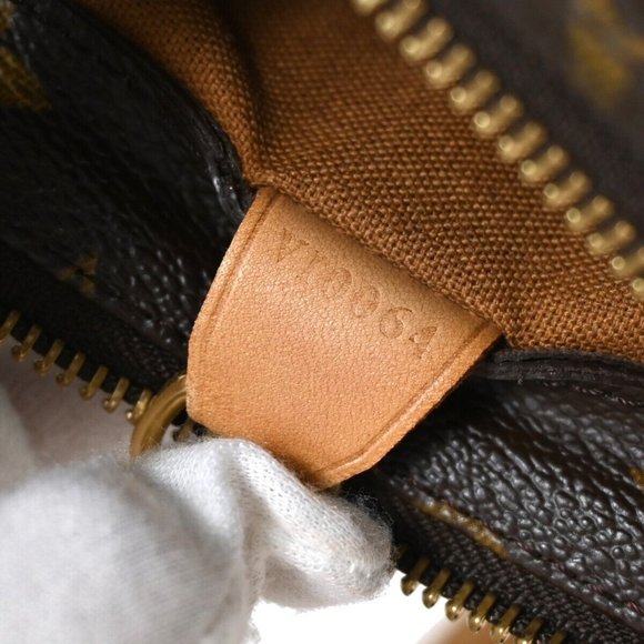 LOUIS VUITTON Cabas Piano Shoulder Bag Monogram Leather Brown M51148 39GA442 - Picture 9 of 16